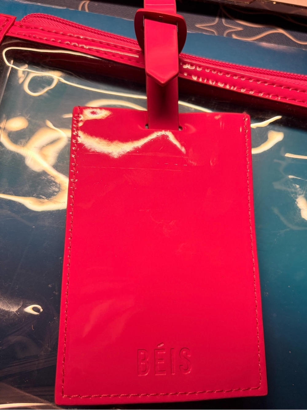 *LIMITED EDITION* Beis X Barbie passport holder and luggage tag - Picture 3 of 5